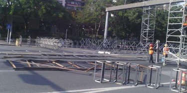 聚焦展覽營銷——辭舊迎新，畢加為深圳羅湖愛國花市搭建
