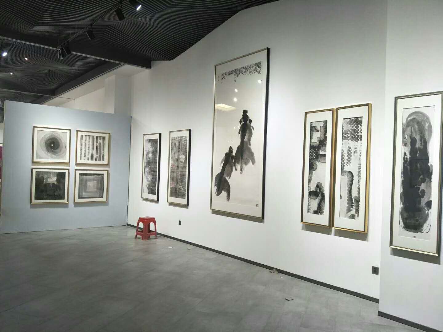 壹方城保利藝術(shù)中心李漁畫展展場設(shè)計(jì)布置